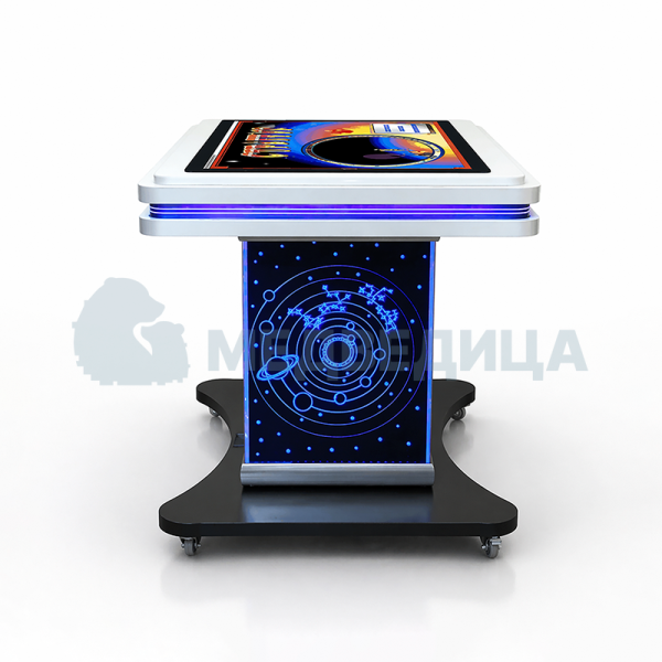 Интерактивный мультимедийный сенсорный поворотный стол «Laser NFI museum 55»